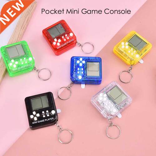 Portable Mini Haneld Retro Video Game Console Keyring Buil