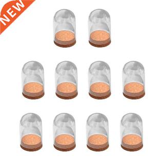 10PCS Mini Clear Glass Hemisphere Cover Dome Cabochon for Ho