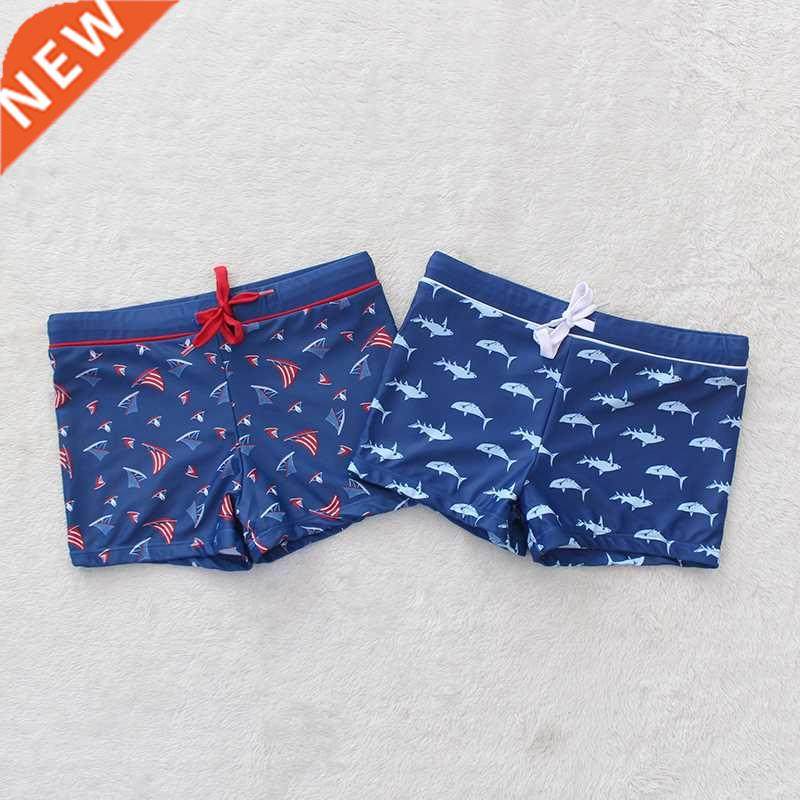 6~14Y Teenager Boys Swimming Trunks High quality Boys Beach