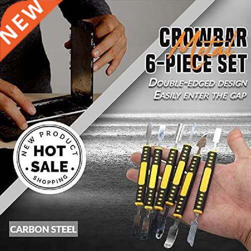 Metal Crowbar 6-Piece Set Electronic Repair Tools Mini