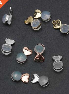 10Pcs Heart Love Magic Earring Lifters Earring Lifts Backs A