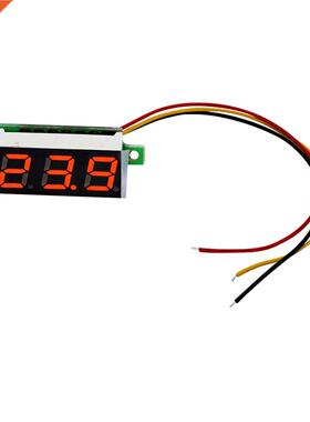 Mini 0.36 inch DC 0-V 3 bits Red LED Display Panel Meter