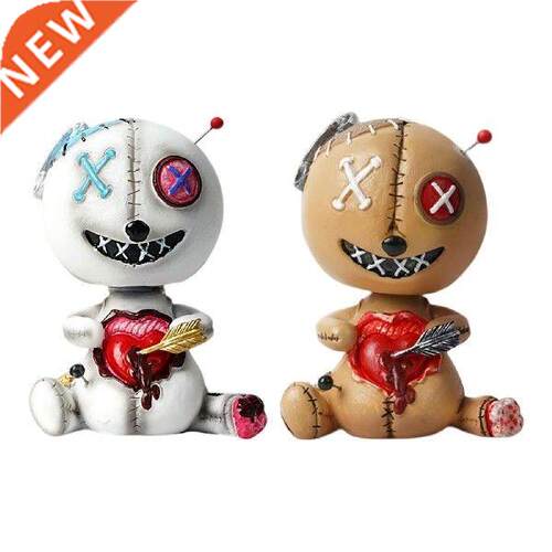 Cartoon Doll Decoration Toys Unique Handmade resin Ornament