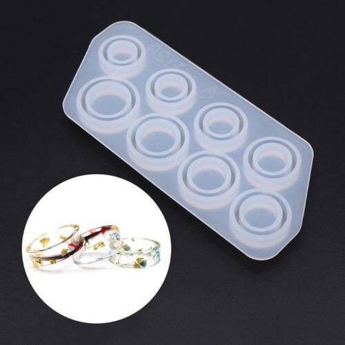 Flat Rings Mold Collection Handmade  Making Ring Jewelry