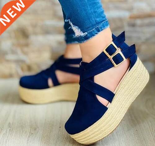 Comfort Shoes for Women Beige Heeled Sandals Large Size Blac