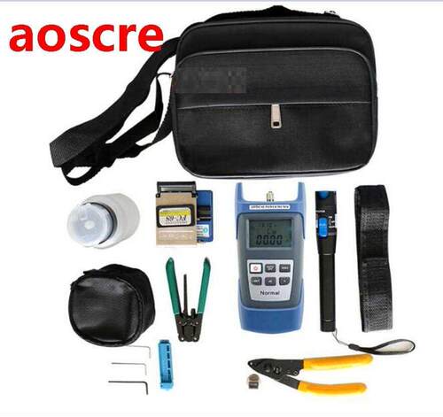 12pcs/pack FTTH Fiber Optic Tool Kit with FC-6S fibre optic