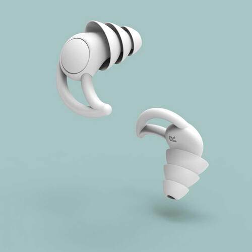 Silicone Soundproof Ear Plugs Noise Insulation Soft Swimming