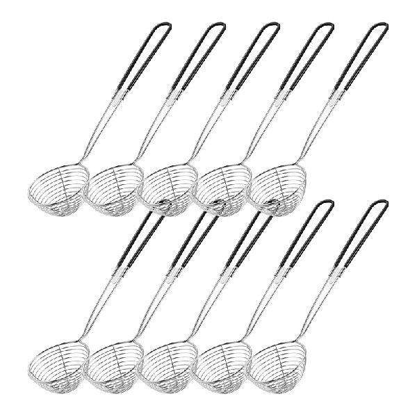 Quality Stainless Steel Colander Sieve,Wire Skimmer Spoon