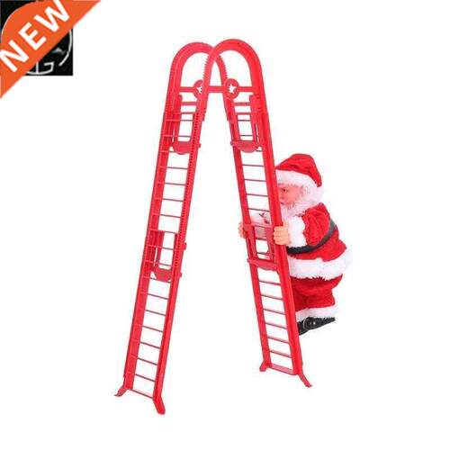 double lder electric music Santa Claus Christmas ornaments