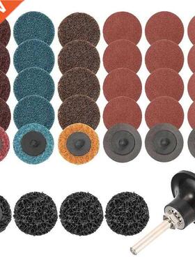 35Pcs Sanding Discs Set 2 Inch Quick Change Discs Surface Co