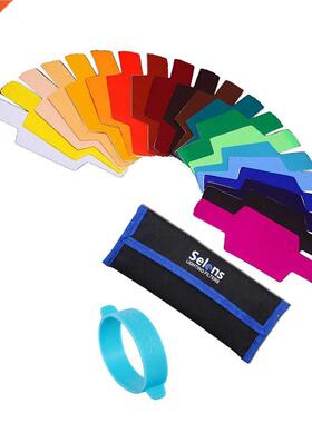 Evrensel Flaş Jelleri Aydınlatma Filtre SE-CG20-20 adet Komb