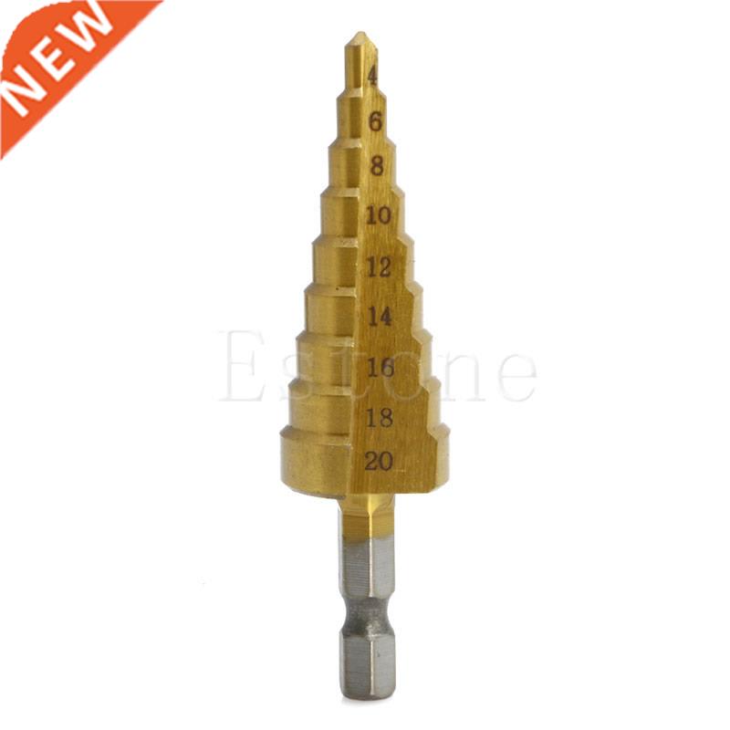 HSS Steel Step Cone Titanium Drill Bit Hole Cutting Tool 4-2