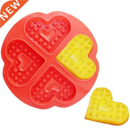 Kitchen Waffle Mold Non-stick Cake Mould Makers Kitchen Sili