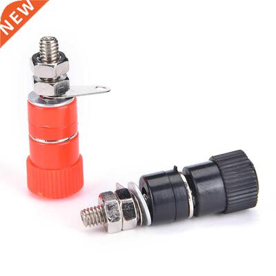 2 Colors Copper Banana Socket jack binding posts Terminals P