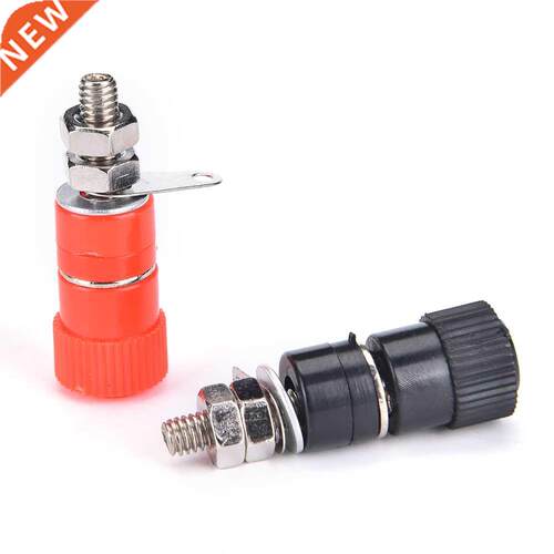2 Colors Copper Banana Socket jack binding posts Terminals P