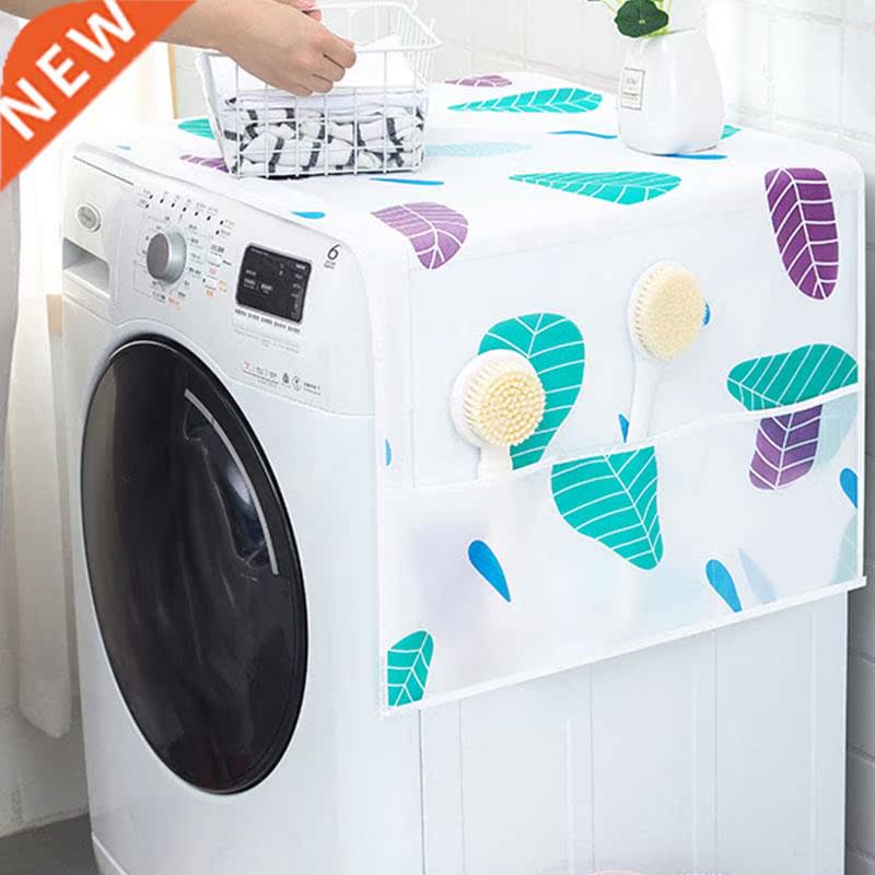 Dust Proof Cover Colorful Refrigerator Pocket Multipurpose D