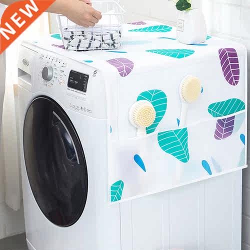 Dust Proof Cover Colorful Refrigerator Pocket Multipurpose D