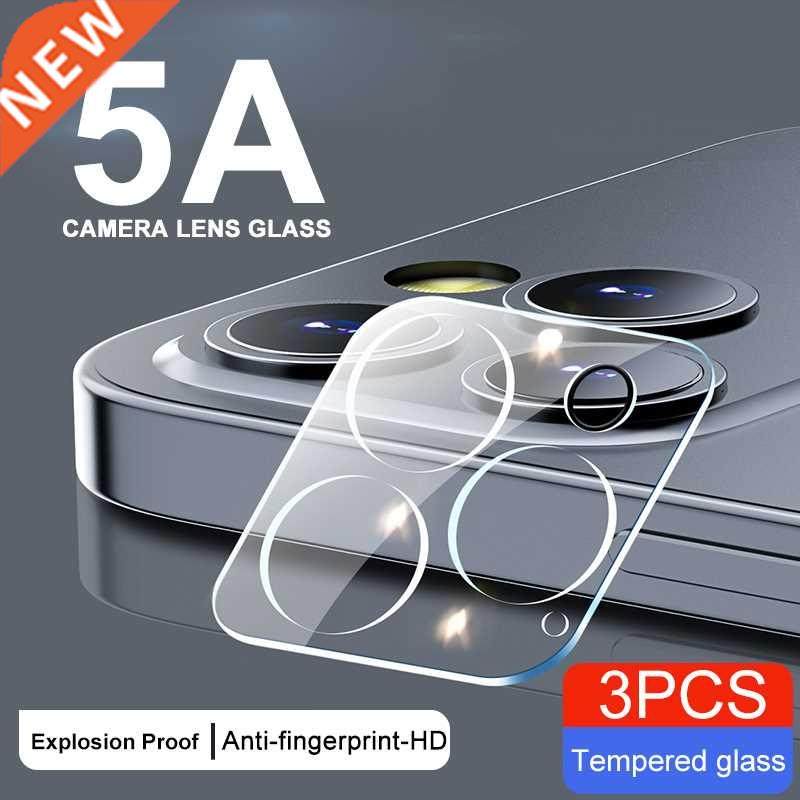 3PCS 5A Back Lens Protective Glass For iPhone 12 11 Pro Max
