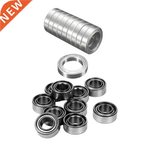 10Pcs Miniature Sealed Metal Shielded Metric Radial Ball Bea