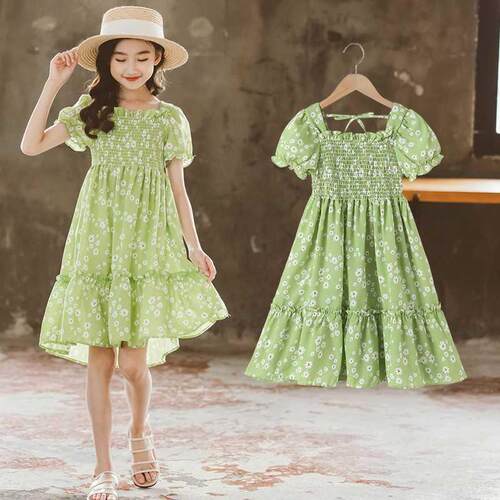 2022 Cute Girls Dress New Suer Girls Dresses suer wear