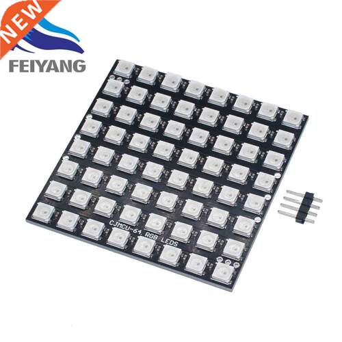 WS2812 LED 5050 RGB 8x8 LED Matrix Brand New WS2812B 8*8 64-