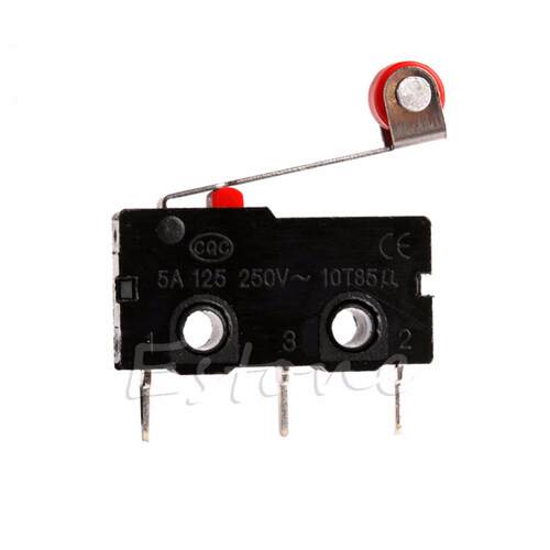 Open Roller Normally Lever Arm Close Limit Switch Micro KW12