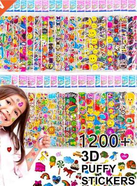 Kids Stickers 40 20 Different Sheets 3D Puffy Bulk Stickers