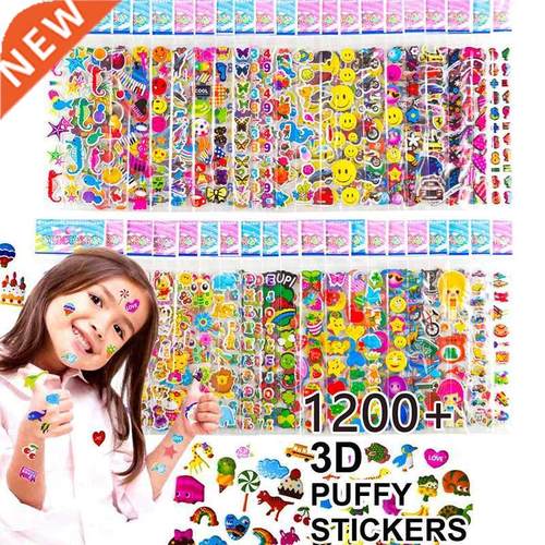 Kids Stickers 40 20 Different Sheets 3D Puffy Bulk Stickers