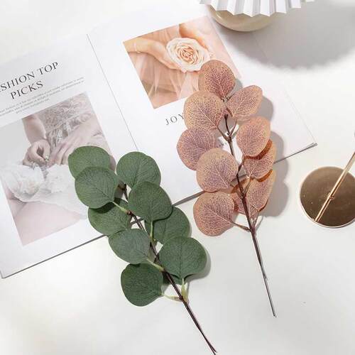 Simulation Eucalyptus leaves Photo Shoot Decoration Photogra