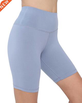 SVOKOR Seamless Biker Shorts Women Solid Push Up Fitness Sho