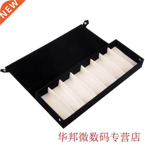 Display Grid Showing Glasses Case Organizer 8 Slot Artificia