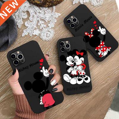 mickey minnie mouse Phone Case Silicone Soft for iphone 13 1