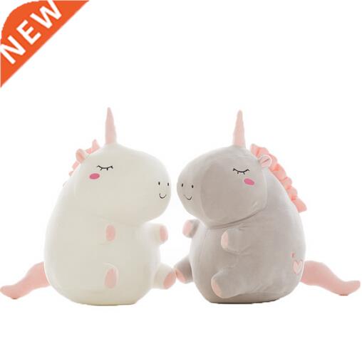 25cm unicorn plush toy fat unicorn doll cute animal stuffed