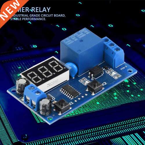 YYA-3 DC 5V Cycle Delay Timer Relay Adjustable Time Control
