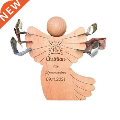 Wooden Carved Angel Sacrament Boy Sculptures Ornaments