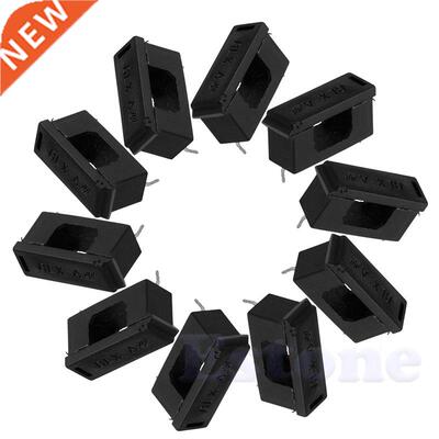 10Pcs AGC Fuse Holder Container with Cover BLX-A Type Black