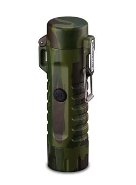 2 IN 1 Waterproof USB Lighter Rechargeable Flameless Lighter