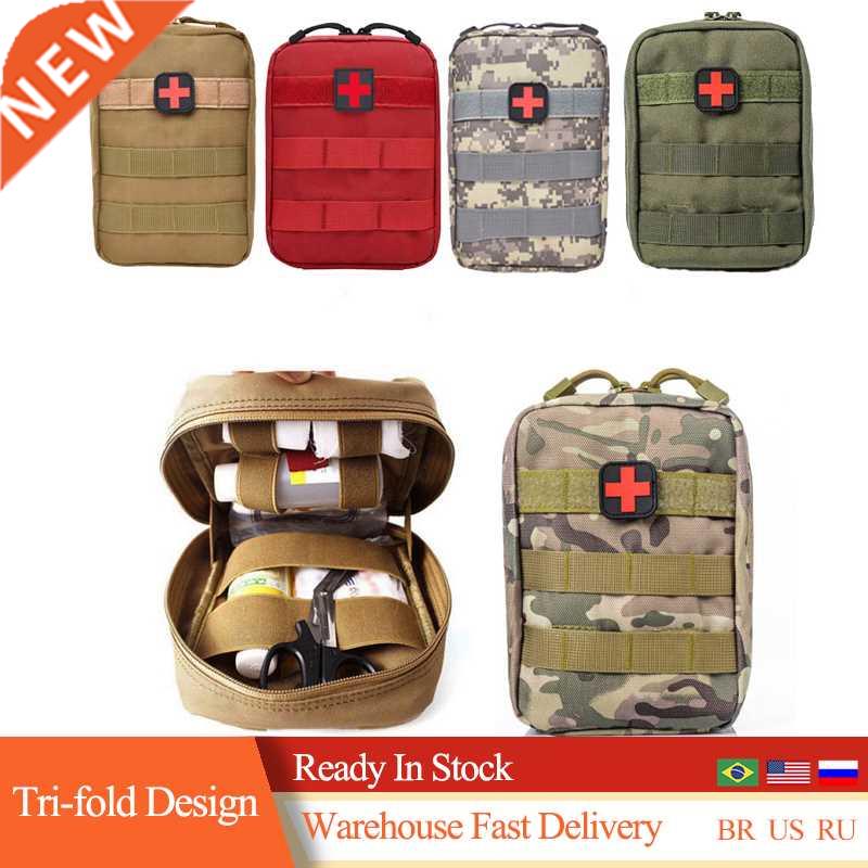 Bolsa de primeros auxilios militar EDC para caza, ri onera t