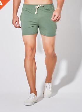 Mens Shorts Summer Jogger Short Cotton Breathable Men Plus S