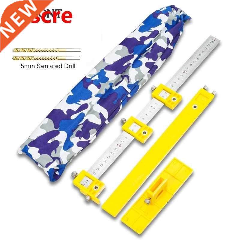 Center Drill Bit Guide Set Positioning Rulerpunching Cabinet