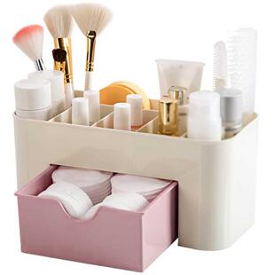 Plastic Cosmetic Storage Box Drawer Organizer Drawer Divider
