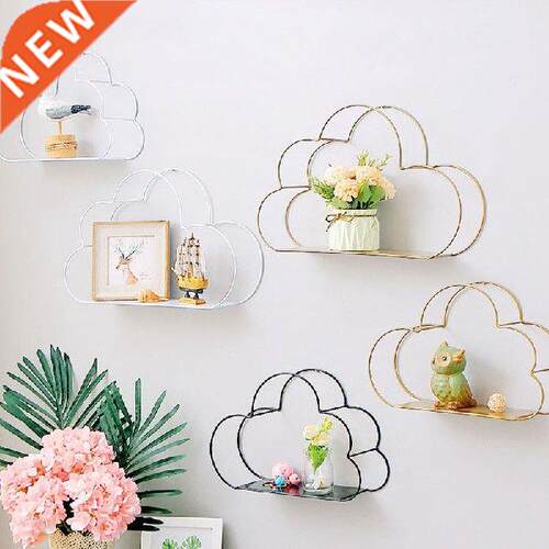 New Nordic Style Wall-Mounted Wrought Iron Hook Display