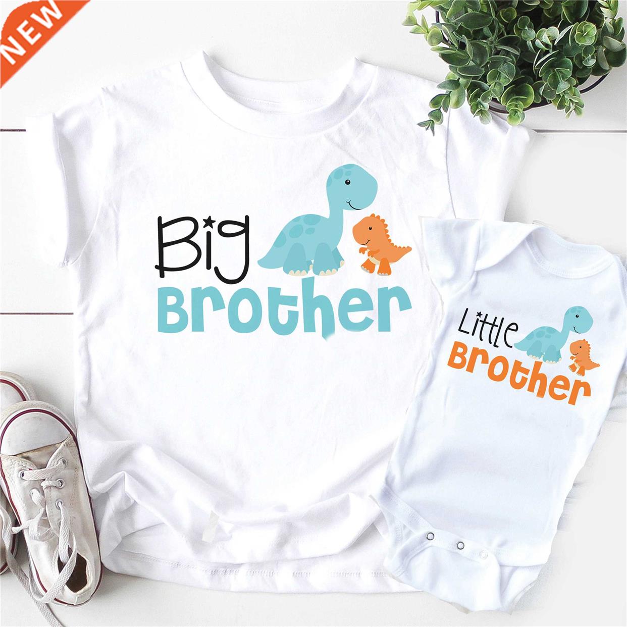 1PC Big Brother Little brother siblings matching Shirts Per