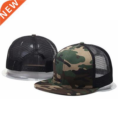 2022 New yles Blank Mesh Camo Baseball Caps Black Hip Hop