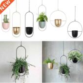 Hanging Flower Pot Chain Metal Nordic Plante Type