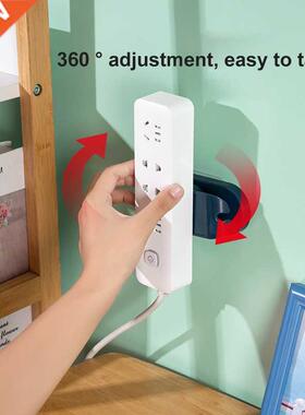 1pcs Wall-Mounted Sticker Punch-Free Plug Power Outlet