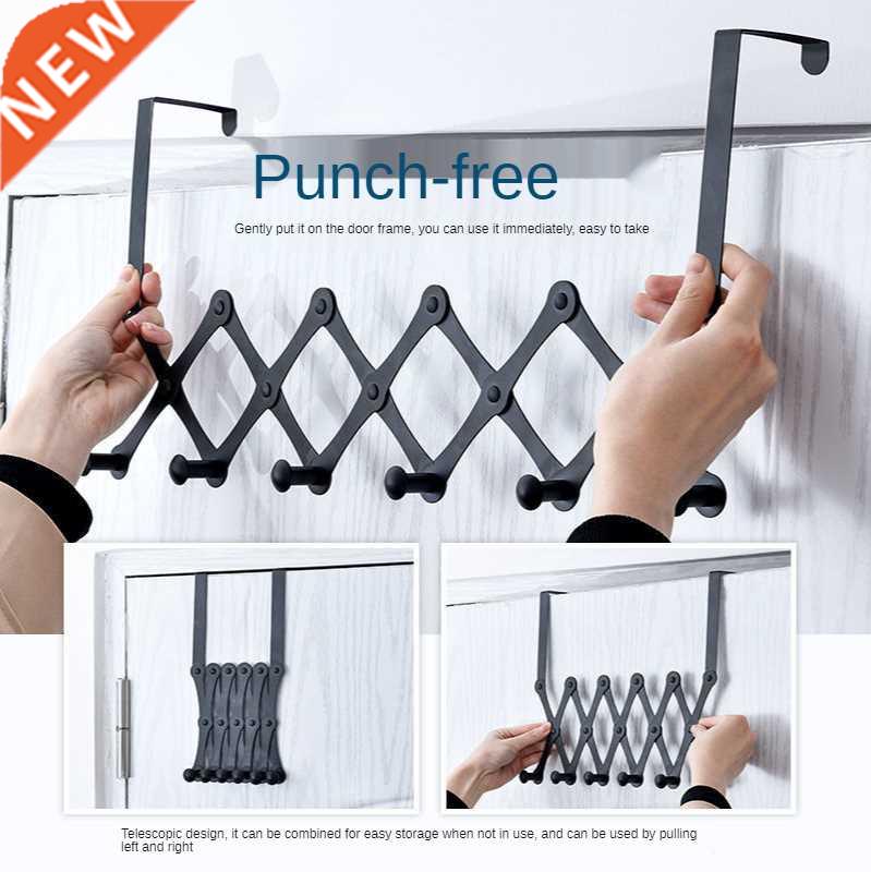 Stainless Steel Door Behind The Hook Rack Coat Hat Storage O