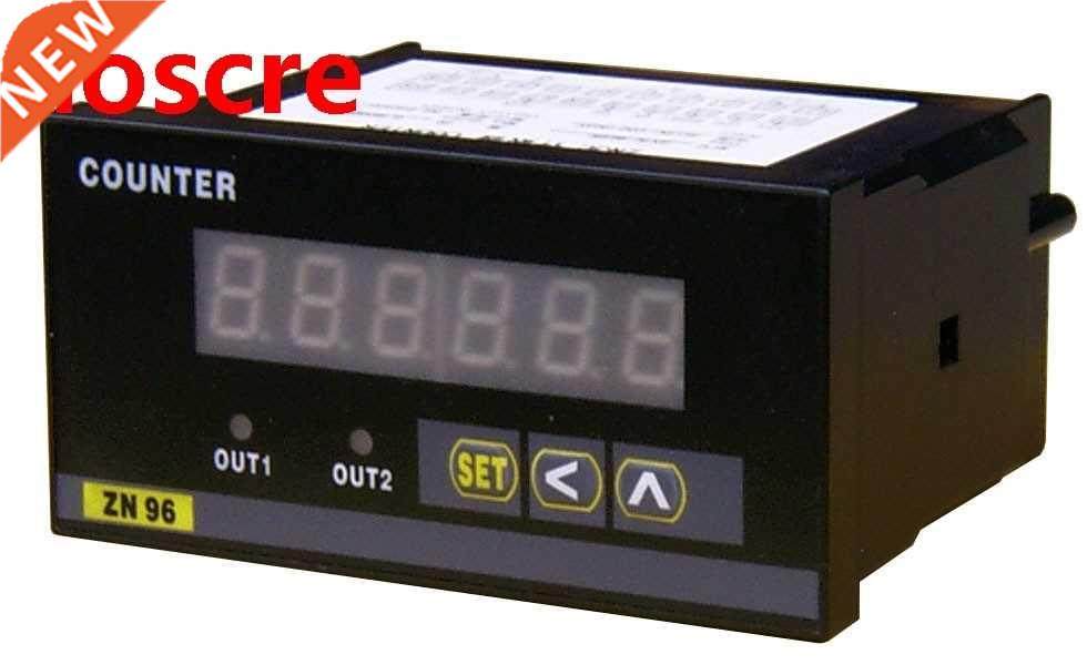 electronic digital display counter meters reversible length