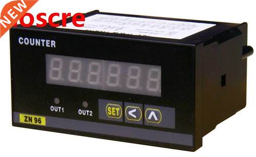 Electronic digital display counter meters Reversible length