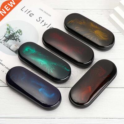 Hard Protective Shell Eyeglasses Box Women Men Dazzling Colo